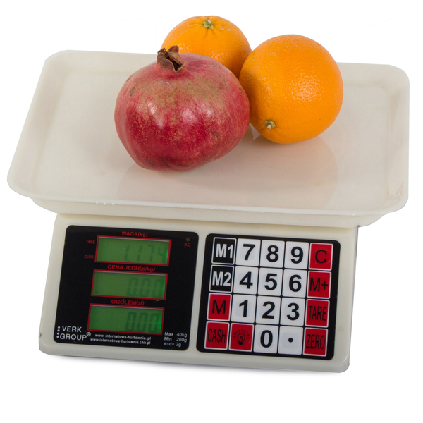 Electronic calculating store weights 40kg 2g