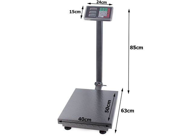 Electronic store weighway 300kg lcd