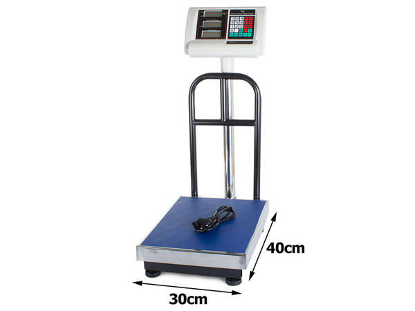 Electronic warehouse scale 30x40 200kg