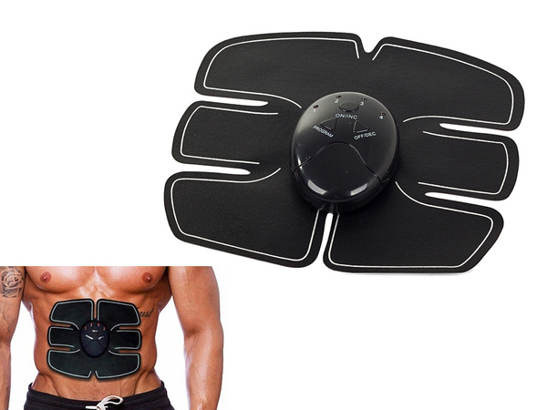 Electrostimulator abdominal muscle massager ems