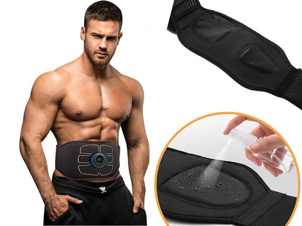 Electrostimulator abdominal muscles belt massager slimming ems stimulator