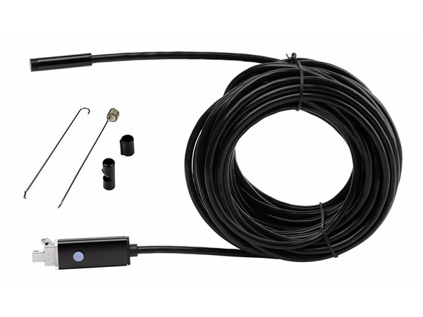 Endoscope inspection camera android pc usb 10m led