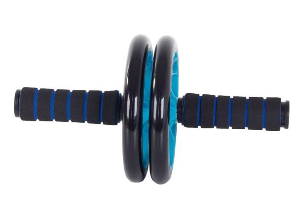 Exercise roller double wheel wheel + mat