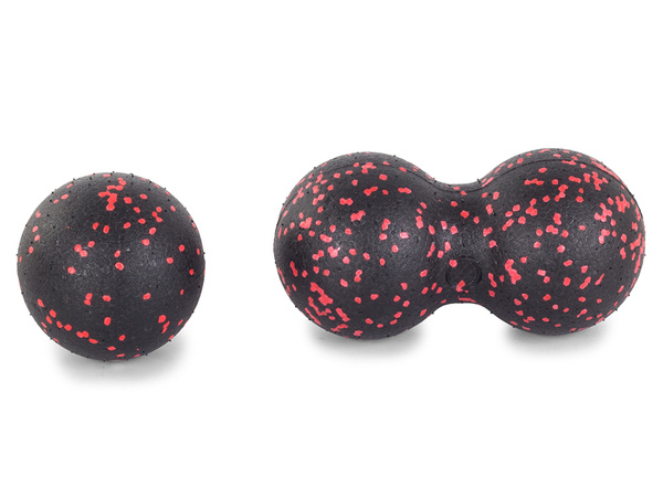 Exercise roller massage ball + double