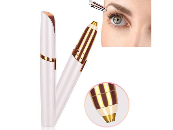 Eyebrow epilator face trimmer touch shaver