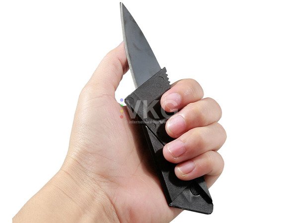 FOLDING KNIFE SURVIVAL CARD