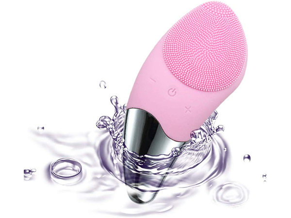 Facial cleansing brush sonic massager