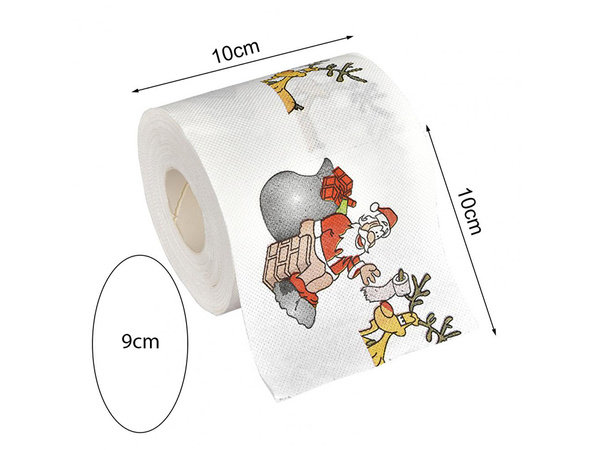 Festive toilet paper hollywood funny wc