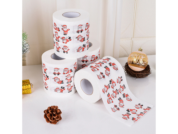 Festive toilet paper hollywood funny wc