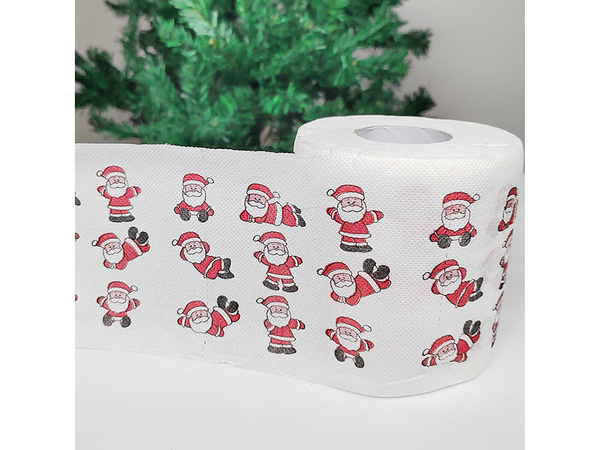 Festive toilet paper hollywood funny wc
