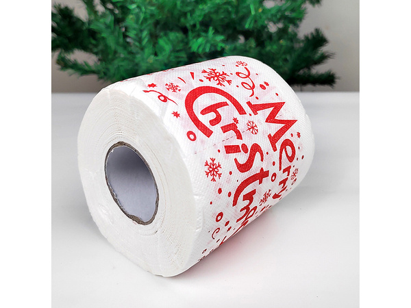 Festive toilet paper hollywood funny wc