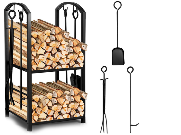 Firewood rack firewood accessories accessories poker sweeper