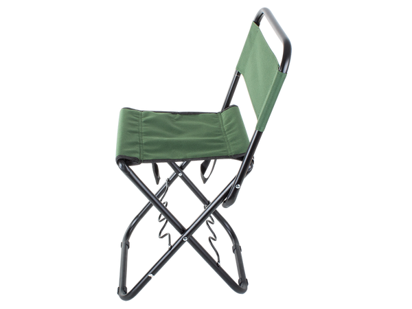 Fishing chair folding backrest with handle