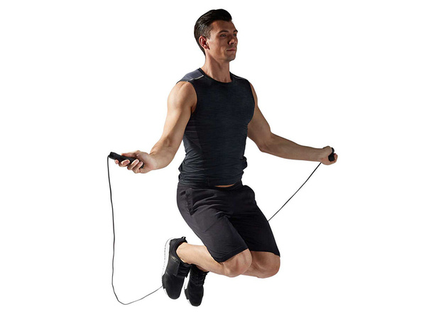 Fitness crossfit box skipping rope adjustable