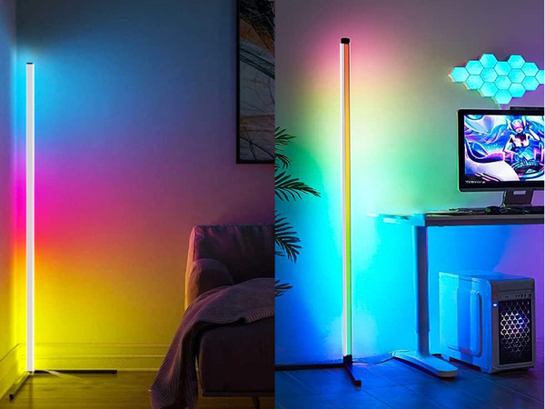 Floor floor lamp rgb led night sittery aplication 1m