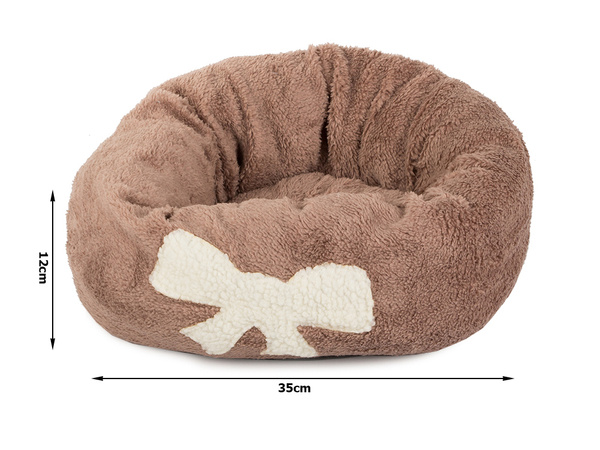 Fluffy dog bed cat bed soft 35cm