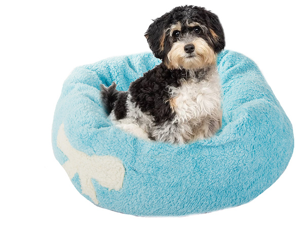 Fluffy dog bed cat bed soft 50cm