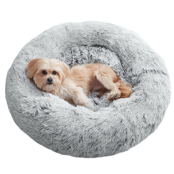 Fluffy dog bed cat bed soft 50cm