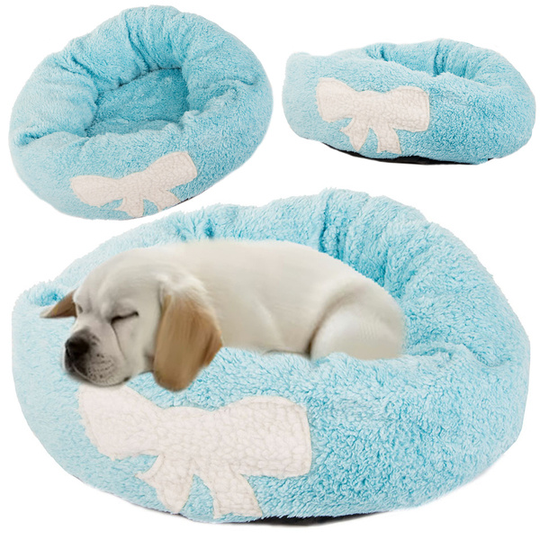 Fluffy dog bed cat bedding soft cushion couch bedding 35cm