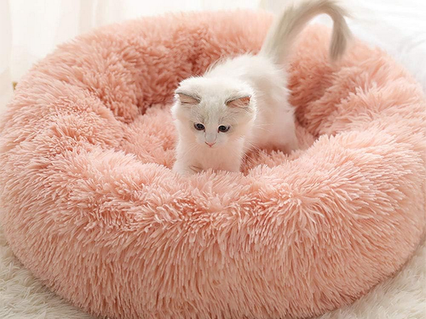 Fluffy dog bed cat bedding soft cushion couch bedding 50cm