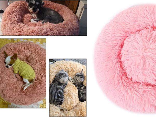 Fluffy dog bed cat bedding soft cushion couch bedding 50cm