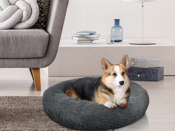 Fluffy dog bed cat bedding soft cushion couch bedding 80cm