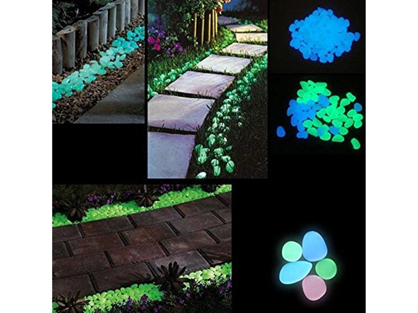 Fluorescent lighting stones 100 pcs