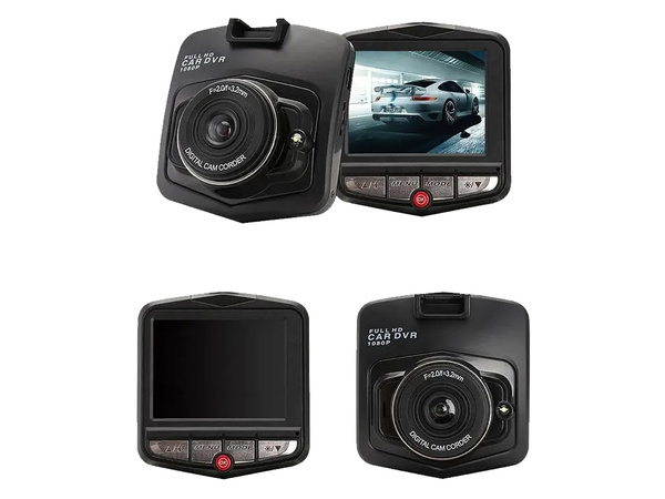 Full hd car camera with lcd display video driving recorder