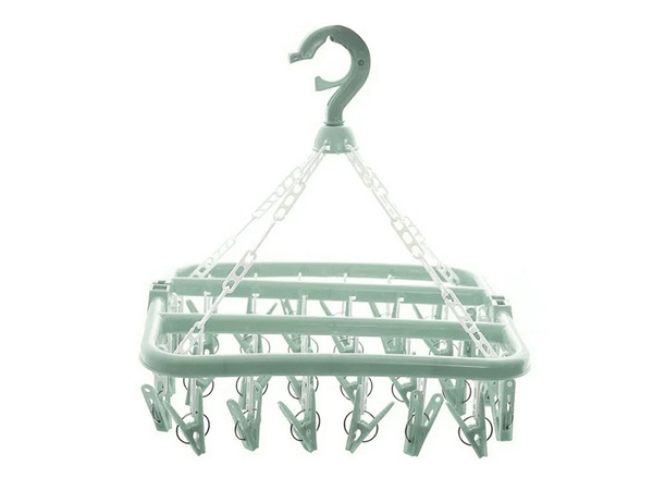 GREEN LAUNDRY HANGER (50) GAB_A