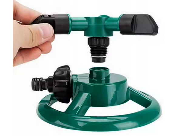 Garden grass sprinkler rotary 360° adjustable garden grass waterer