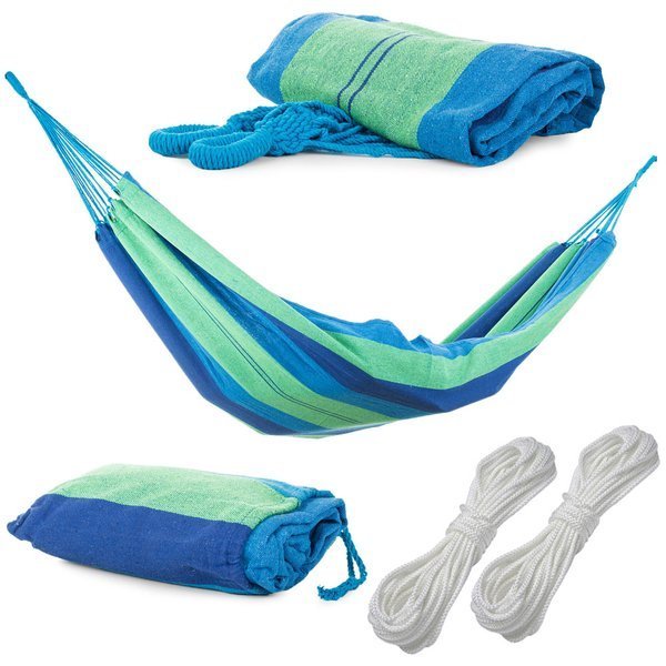 Garden hammock strong rocking cover hanging ropes