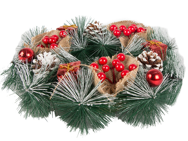 Garland christmas wreath christmas decorations door decoration window