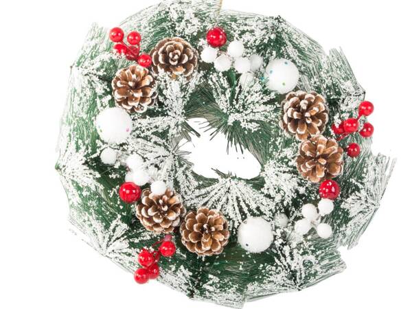 Garland christmas wreath christmas decorations door decoration window