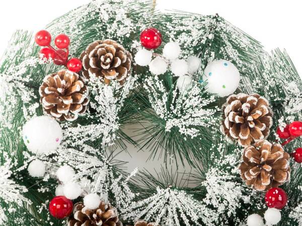 Garland christmas wreath christmas decorations door decoration window