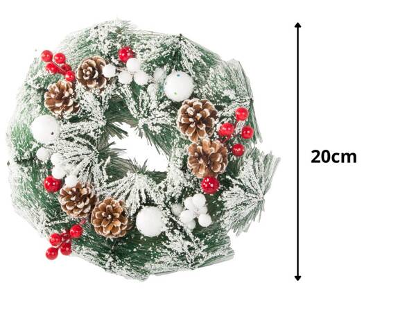 Garland christmas wreath christmas decorations door decoration window