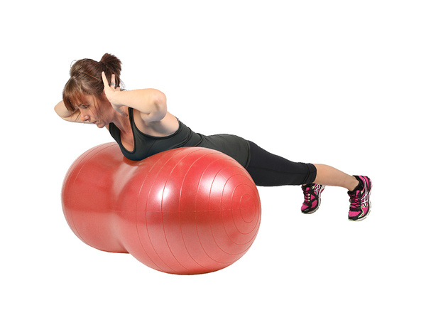 Gymnastic ball fitness peanut bean large