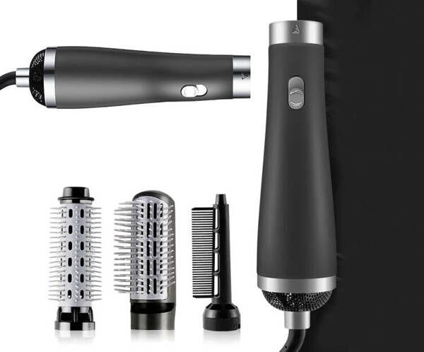 Hair dryer curling iron brush styling kit multifunctional 3in1