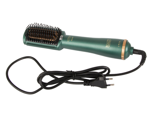 Hair dryer curling iron straightening iron brush