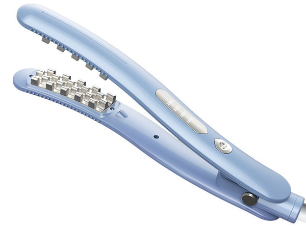 Hair straightener for volumising hair permanent styling