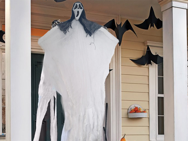 Halloween decoration hanging decoration ghost mask scream skeleton phantom 90 cm