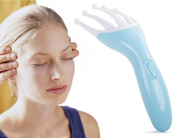 Head massager rake hair growth vibration
