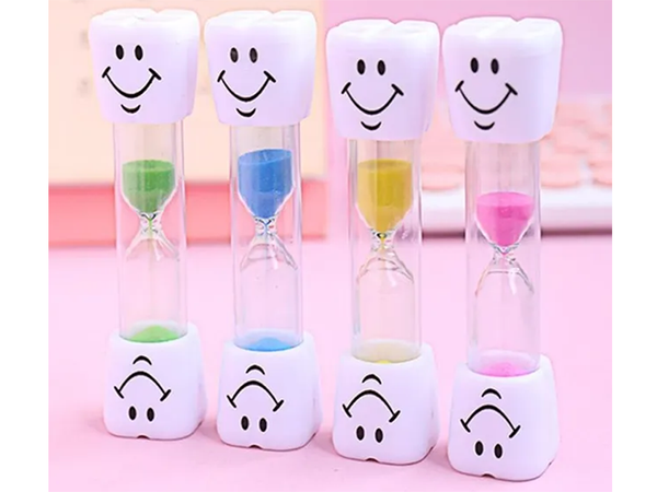 Hourglass toothbrushing timer timer for children 3 minutes timer