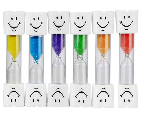 Hourglass toothbrushing timer timer for children 3 minutes timer