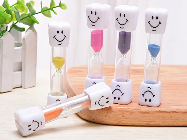 Hourglass toothbrushing timer timer for children 3 minutes timer