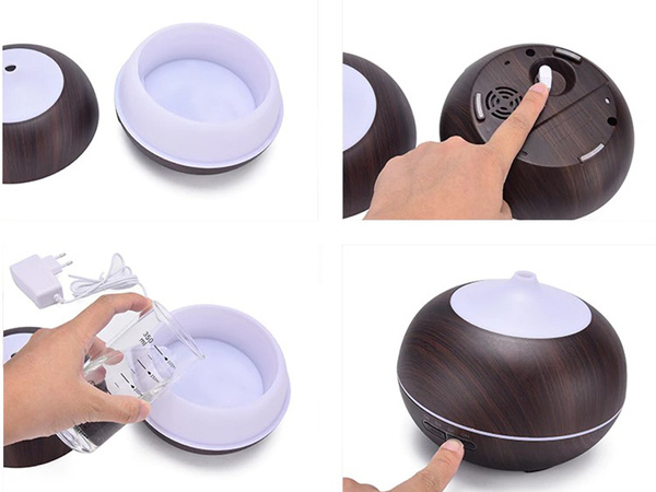 Humidifier aromatherapy aroma diffuser time switch rgb