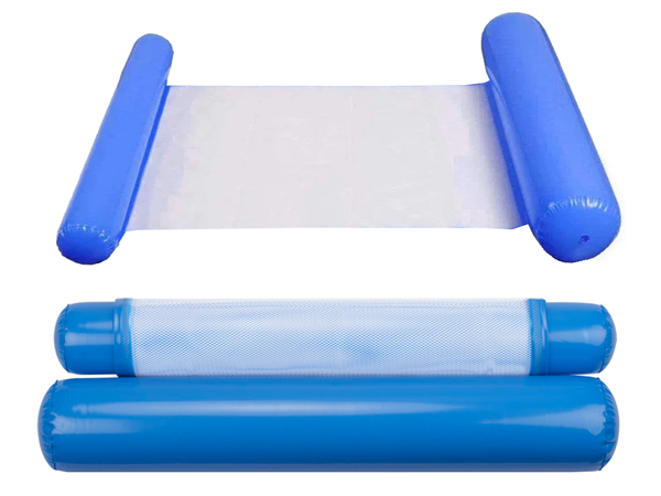 Inflatable mattress water hammock swimming chair pool lounger float mat