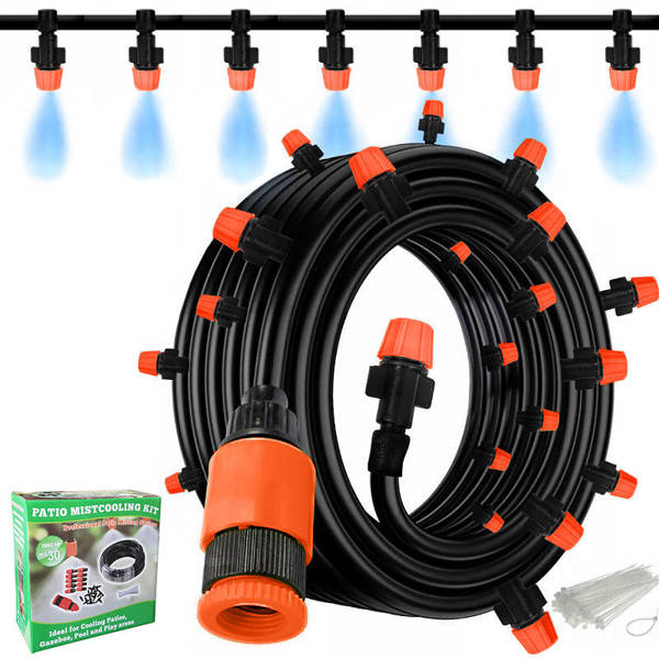 Irrigation system water curtain sprinkler 15m