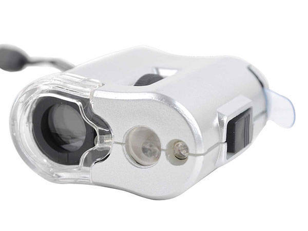 Jewellers' microscope loupe 60x led uv professional