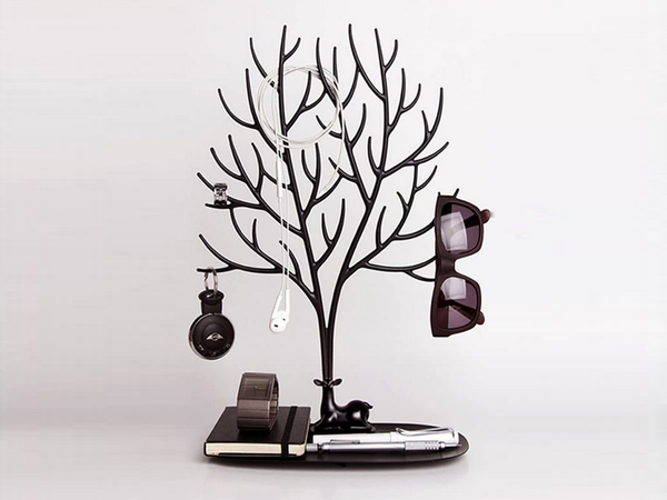 Jewellery stand bracelets earrings organiser deer tree display