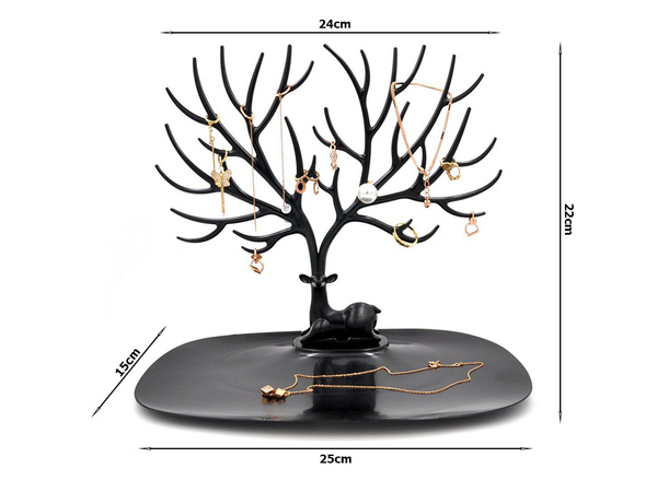 Jewellery stand bracelets earrings organiser deer tree display